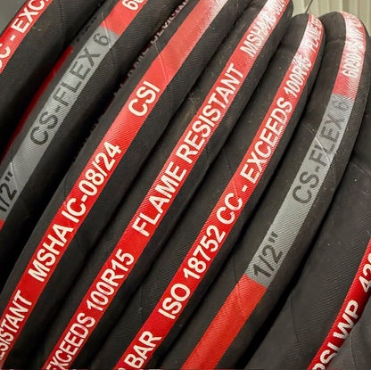 1/2" Flex 6 SAE 100R15 6,090 PSI Hose