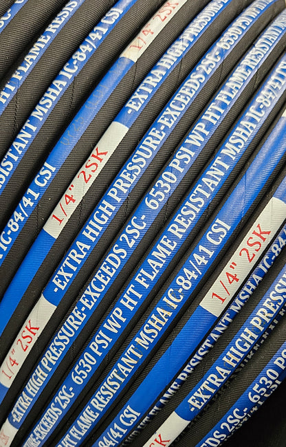 1/4" 2SK Extreme Pressure 6,530 PSI Hose