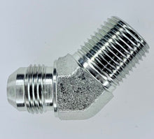 Male JIC x Male NPT(Pipe Thread) 45