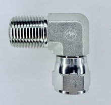 Male NPT(PIPE Thread) x Female JIC 90 degree