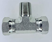Female NPT(Pipe Thread) x Female NPT(Pipe Thread) x Male NPT(Pipe Thread) Swivel TEE