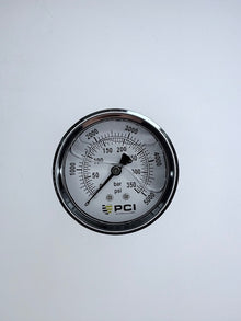 PCLG Series Liquid Filled 2-1/2" Back Mount SS Gauge 1/4" NPT