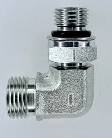 Male ORFS(Oring Face Seal) x Male Metric O-ring 90 Degree